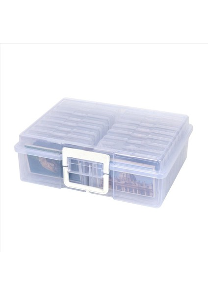 3x Fotoğraf Kılıfı 4 x 6inch Fotoğraf Depolama Kılıfı 16 Iç Fotoğraf Organizatör Kutuları Şeffaf Zanaat Fotoğraf Depolama Kapları Kutusu (Yurt Dışından) fırsatları