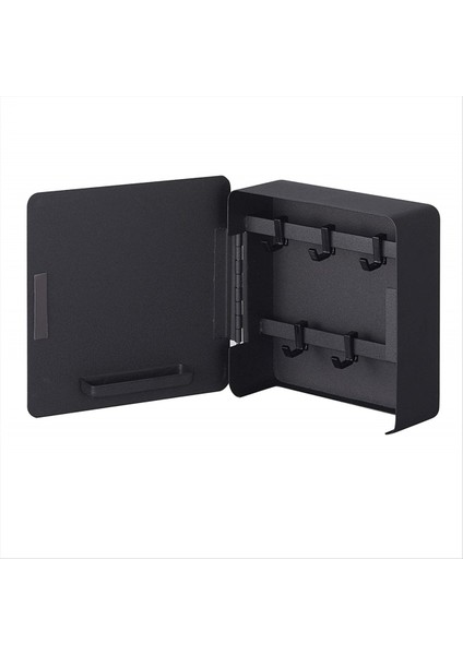 Duvar Hung Porse Anahtar Raf Mıknatıs Rafı Kilin Kabini Anahtar Tutucu Organizatör Siyah (Yurt Dışından)