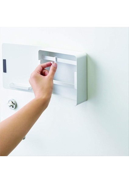 Duvar Hung Porse Anahtar Raf Mıknatıs Rafı Kilin Kabini Anahtar Tutucu Organizatör Siyah (Yurt Dışından) fiyatları