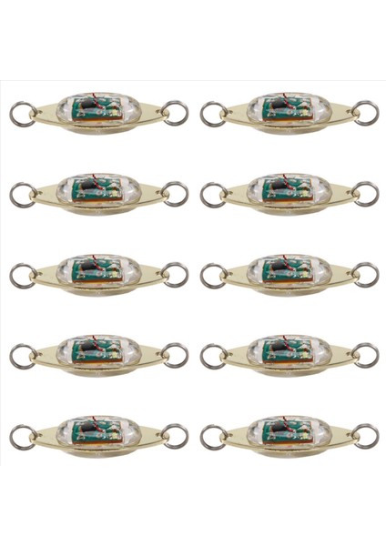 10 Adet LED Fishing Balıkçı Kaşıkları Sualtı Flaşör Bas Halibut Flasher Trolling Derin Damla Balıkçılık Işığı (Yurt Dışından) fiyatları