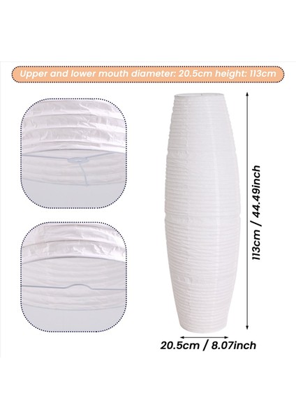 Pirinç Kağıt Zemin Lambası Yaratıcı Uzun Lamba Işıkları Oturma Odası Dekor Özel Kağıt Stant Işıkları Sadece (Yurt Dışından) fırsatları