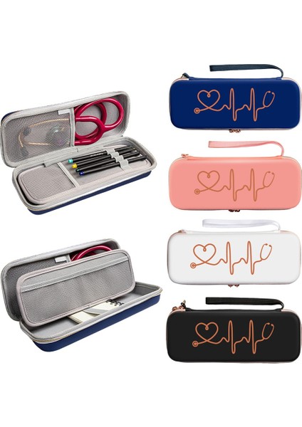 Stetoskop Saklama Kutusu Eva Taşınabilir Seyahat Taşıma Çantası Sabit Sürücü Kalem Tıbbi Organizatör Pembe (Yurt Dışından) fiyatları