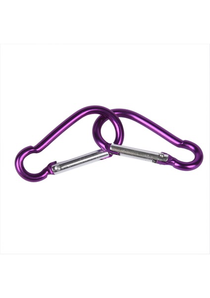 Alüminyum Karabiner Kampı Snap Hook Anahtarlık Yürüyüşü - Mor x 6 (Yurt Dışından) modelleri