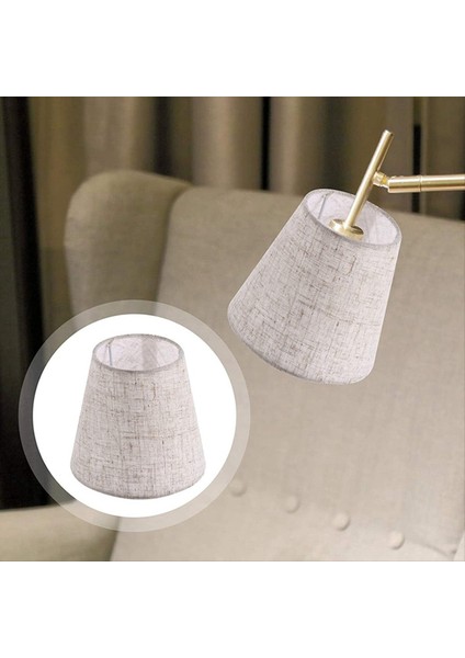 3x Küçük Lamba Gölgesi Bez Lambası Kapağı Avize Lamba Toz Kapağı Kumaş Lamba Aksesuar Masa Lambası ve Zemin Işığı Için (Yurt Dışından) fırsatları