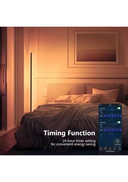 Akıllı Rgb Dream Müzik Senkronizasyonu ile Renk Zemin Lambası Uygulama ve Uzaktan Kumanda Modern Daimi Ruh Hali Işığı (Yurt Dışından) indirimleri