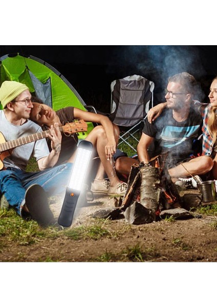 2pcs LED Fenerleri Şarj Edilebilir Iş Işığı Manyetik Taban ve Asılı Kanca Teşvik Işığı Işığı Işığı Işığı (Yurt Dışından) fırsatları