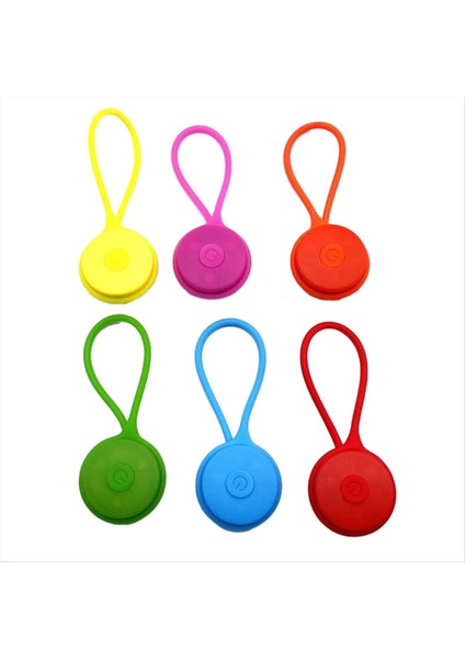 Silikon Sırt Çantası Işık 3 LED Bisiklet Yürüyüşü Vurgu Işık Taşınabilir Bisiklet Tail Işık Uyarı Işık Açık Flaş (Yurt Dışından) modelleri