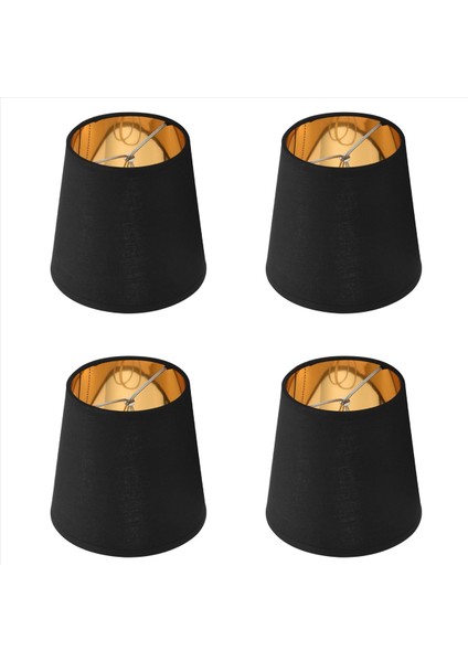 Küçük Lamba Gölge Seti 12 Avize Gölge Küçük Lamba Gölge Klipsi Şamdan Ampuller Için Tablo Avize Duvar Lambası (Yurt Dışından)