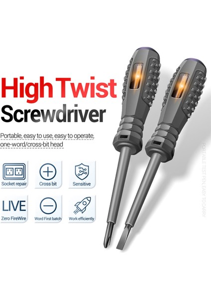 4 Adet Dijital Voltaj Test Cihazı Kalemi Ac Temassız Indüksiyon Testi Kalem Voltmetre Güç Dedektörü Elektrikli Tornavida (Yurt Dışından) fırsatları