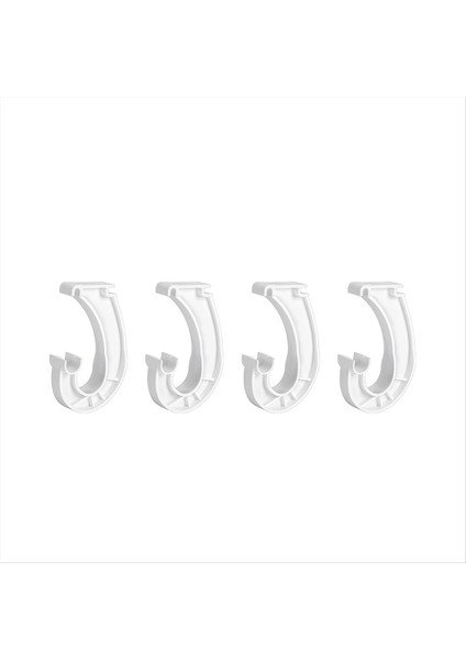 10 Adet Asılı Dolap Çubuğu Desteği Dolap Raf Çubuğu Tutucu Asma Giysiler Için J Şeklinde Dolap Braketleri Dolaplar Depolama (Yurt Dışından) fiyatları