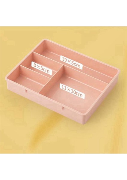 2x Temizlik Tepsi Depolama Tepsisi Plastik Plastik Çok Amaçlı Depolama Konteyneri Taşınabilir Seyahat Kılıfı Pembe (Yurt Dışından) indirimleri