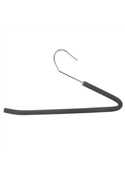 Açık Uç Pantolon Askıları Slack Pantolon ile Kaymaz Köpük Kaplamalı Siyah 30 Paket (Yurt Dışından) fiyatları