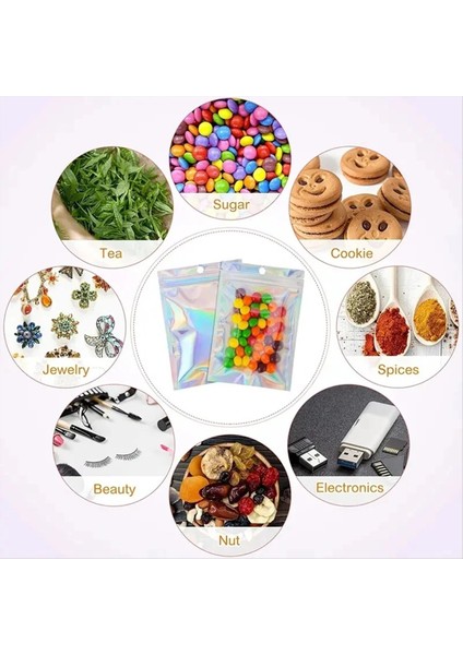 Yeniden Kapatılabilir Radyasyon Film Çantası Kendinden Kapalı Çanta Şeker Şeker Santong Takı Güzellik Depolama Çantası 15X10CM (Yurt Dışından) fırsatları