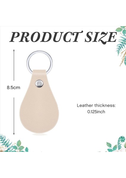 60 Pcs Dıy Craft Için Deri Anahtar Kiti Pu Deri Anahtar Fobs Pikişli Boşluklar ve Graving Anahtarlık Için Anahtar Yüzükler (Yurt Dışından) fırsatları