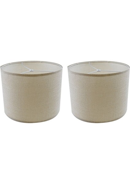 Labla Gözleşmeleri Doğal Keten Ahbonlar Yatak Odası Çalışma Masa Lamba Zemin Lambası Için Yedek Kumaş Abazatları (Yurt Dışından)