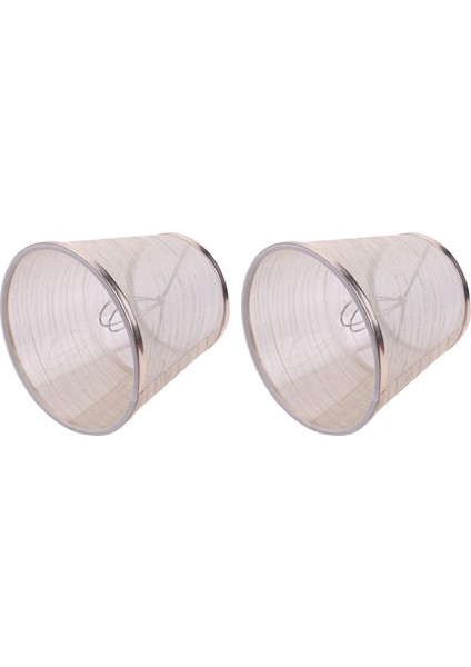 2 Paket Klips Üzerinde Klipli Avize Labla Gölerleri Küçük Dik Duvar Mum Işık Abajur (Altın) (Yurt Dışından) fiyatları