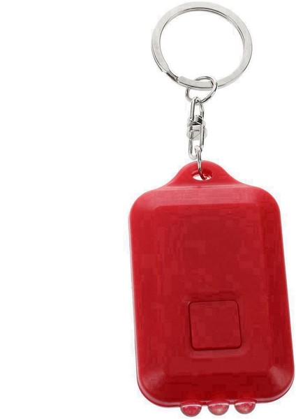 10X Mini Güneş Gücü Şarj Edilebilir 3led Flashlight Anahtar Key Zinciri Işık Torç Yüzüğü Yeni - Kırmızı (Yurt Dışından) fiyatları