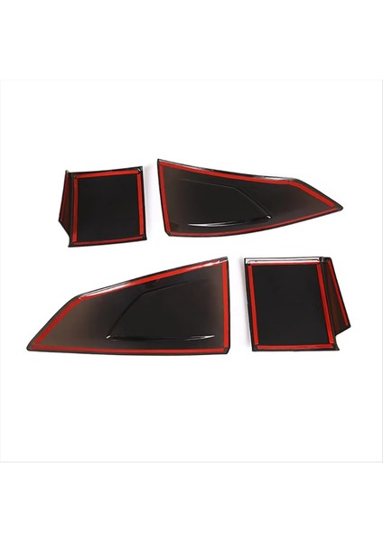 4pcs Araba Arka Işık Kaputları Dekorasyon Kuyruk Lambası Korumaları Land Rover Discovery Sport Için Kapak Kaplama 2020-2022 (Yurt Dışından) modelleri