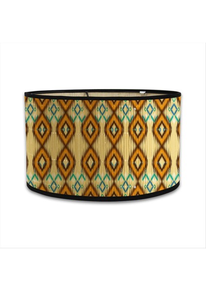 Labla Gölgeleri Yayın Oval Lamba Gölgesi 30X30X20CM Avizeler ve Zemin Lambaları Için Vintage Lamba Tonları H (Yurt Dışından)