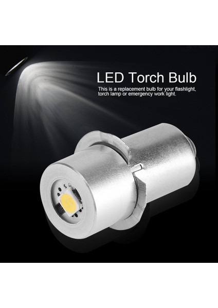 1W P13 5s LED El Feneri Ampul 100 ~ 110LM 2700 ~ 7000K Yedek Ampul Torçu Lambası Acil Durum Işığı (3V) (Yurt Dışından) fırsatları