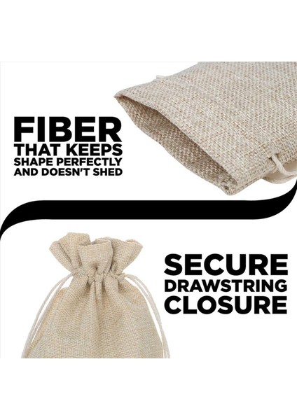 100PCS 5 9 Inç x 8 Inç Doğal Keten Çuval Çantalar Çantaları Için Jüt Çizme (Yurt Dışından) fırsatları