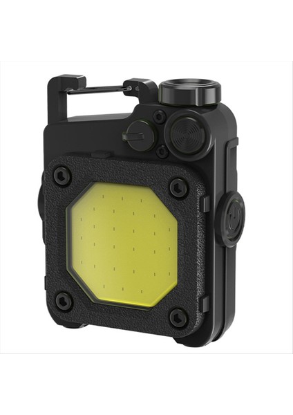 Taşınabilir Mini Anahtarlık El Feneri USB Şarj Edilebilir LED El Flashlight Anahtarlık Işık Açık Yürüyüş Kampı Fener B Için (Yurt Dışından)