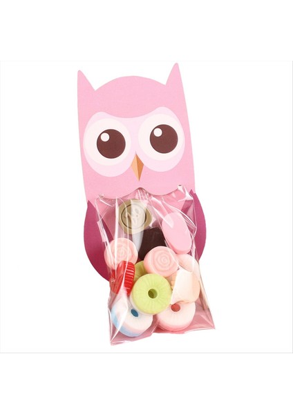 Karikatür Hayvan Şeker Torbası Çantası Sevimli Tavşan Aslan Atıştırmalık Kurabiye Çantası Orman Doğum Günü Partisi Bebek Duş Dekorasyonu C (Yurt Dışından)