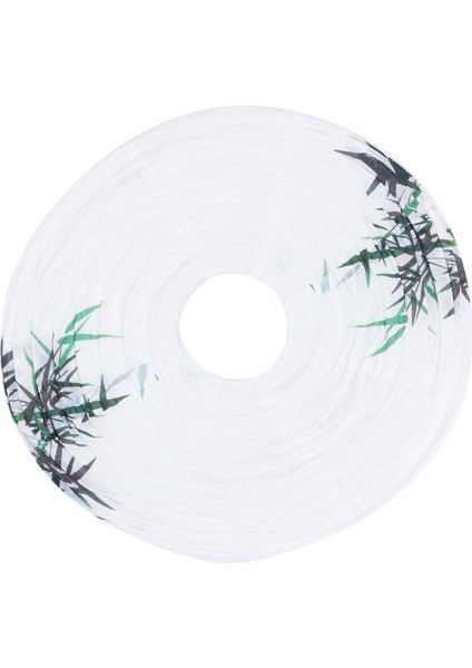 2x 40CM Lamba Gölge Kağıt Fener Oryantal Tarzı Işık Dekorasyonu Çince Desen Bambu (Yurt Dışından) modelleri