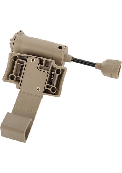 Taktik Airsofts Kask Işık LED Kask Şarj Kask Başlıkları Işıklar Enerji Tasarlayan Güçlü El Feneri 3modes Haki (Yurt Dışından)