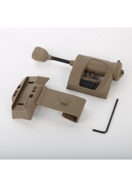 Taktik Airsofts Kask Işık LED Kask Şarj Kask Başlıkları Işıklar Enerji Tasarlayan Güçlü El Feneri 3modes Haki (Yurt Dışından) fiyatları