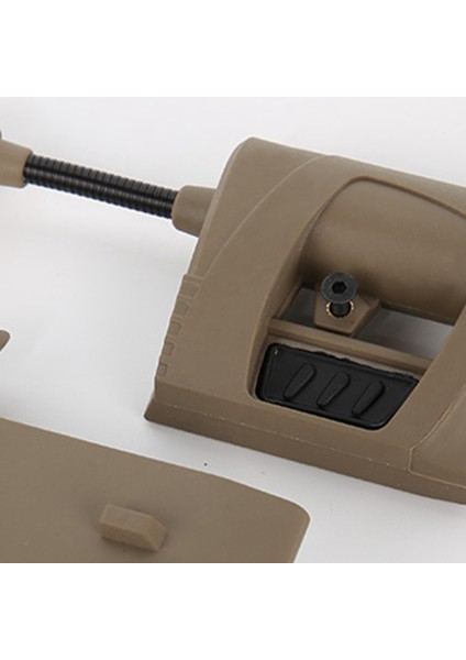 Taktik Airsofts Kask Işık LED Kask Şarj Kask Başlıkları Işıklar Enerji Tasarlayan Güçlü El Feneri 3modes Haki (Yurt Dışından) fırsatları