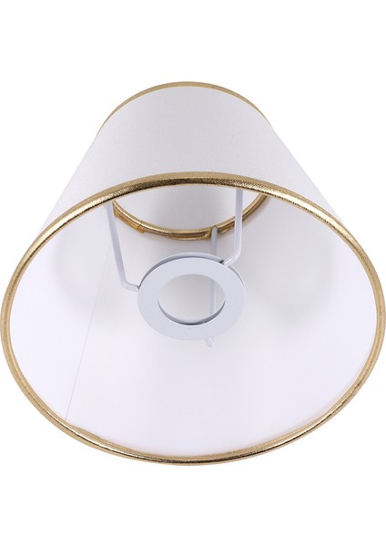 Drum Lamba Gölgesi Toz Geçirmez Namlu Şekil Bezi Abajur Masa Zemin Avize Işık Yedek Ev Ofis Beyaz (Yurt Dışından) fiyatları