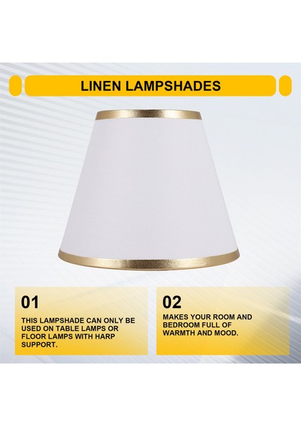 Drum Lamba Gölgesi Toz Geçirmez Namlu Şekil Bezi Abajur Masa Zemin Avize Işık Yedek Ev Ofis Beyaz (Yurt Dışından) fırsatları