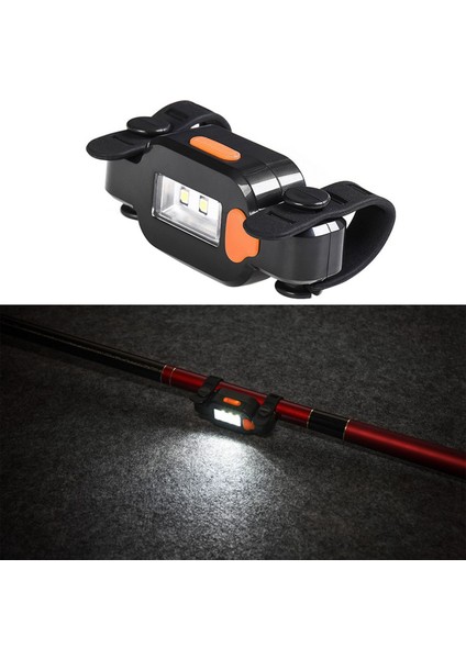 2x En Yeni LED Fishing Rod Sensörü Işık Yerçekimi Indüksiyon Lambası Balık Isırığı Gece Balıkçılık Için Ses Alarm Çan (Yurt Dışından) indirimleri
