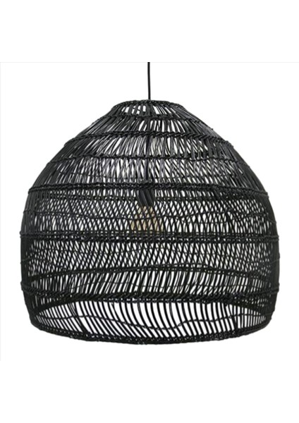 2x Rattan Lamba Kolye Işık Vintage Asma LED LED Oturma Odası Yemek Odası Ev Dekor Cafe Restoran Hanglamp (Yurt Dışından) fiyatları