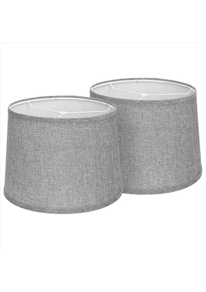 Labla Gölgeleri Doğal Keten Abajarlar 12 6X11 6x9 8 Inç Yüksek Yedek Kumaş Abajurlar Masa Lambası Zemin Lambası-A (Yurt Dışından)