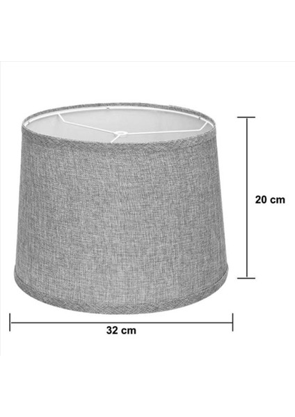 Labla Gölgeleri Doğal Keten Abajarlar 12 6X11 6x9 8 Inç Yüksek Yedek Kumaş Abajurlar Masa Lambası Zemin Lambası-A (Yurt Dışından) fiyatları