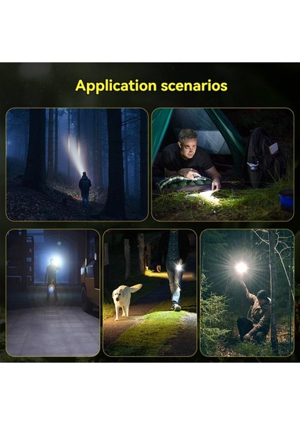 LED Flashlight Anahtarlık Işi Işık USB Şarj Edilebilir Klip Açık Kamp Fener Için Mıknatıslı (Yurt Dışından) modelleri