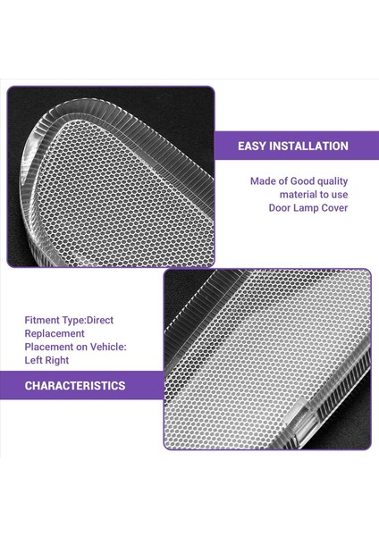 Toyota Için Kapı Lambası Kapağı 02-09 Prado LC120 Land Cruiser LC100 81311-33010 81231-33010 (Yurt Dışından) fırsatları