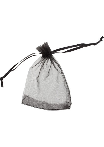 200 Siyah Organza Düğün Iyiliği Çantalar Mücevher Torbaları 9cm x 12CM (Yurt Dışından) modelleri