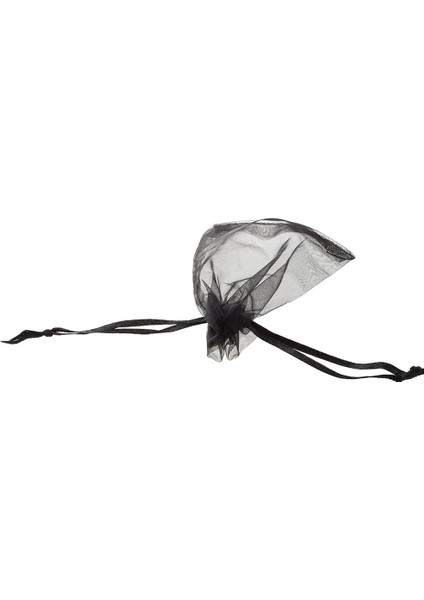 200 Siyah Organza Düğün Iyiliği Çantalar Mücevher Torbaları 9cm x 12CM (Yurt Dışından) fırsatları