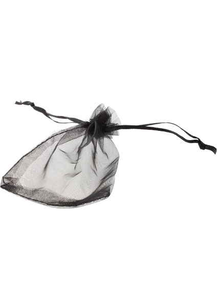 200 Siyah Organza Düğün Iyiliği Çantalar Mücevher Torbaları 9cm x 12CM (Yurt Dışından) indirimleri