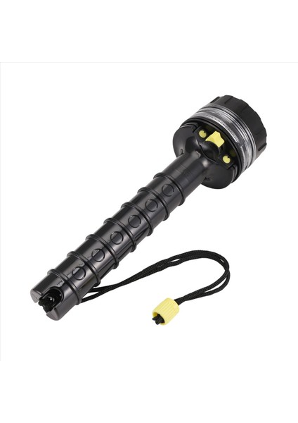 Tüplü Derin Dalış Işığı Profesyonel Güçlü El Feneri Sualtı Su Geçirmez LED Dalgıç Işık Siyah (Yurt Dışından) modelleri