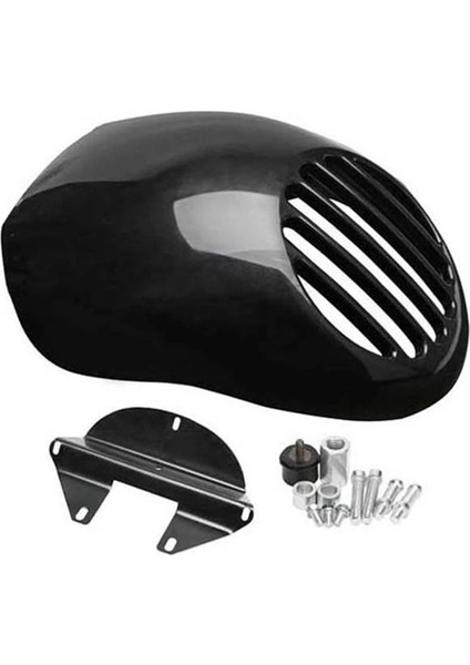 Harley 883 Için XL1200 Retrofit Grille Head Light Lamba Koruyucu Kaplama Motosiklet Aksesuarları Mat Siyah (Yurt Dışından) fiyatları