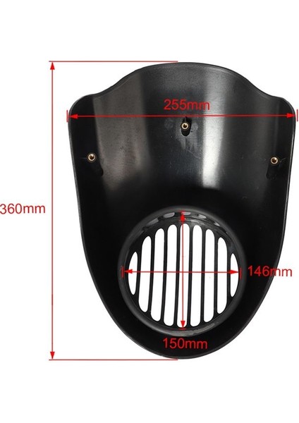 Harley 883 Için XL1200 Retrofit Grille Head Light Lamba Koruyucu Kaplama Motosiklet Aksesuarları Mat Siyah (Yurt Dışından) fırsatları