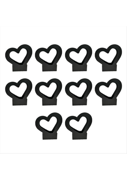 Aşk Sepeti Kalp Şeklinde Sevgililer Günü Kutusu Ambalaj Kutusu Kağıt Tatlı Parti Düğün Dekorasyon Kutusu-A (Yurt Dışından)