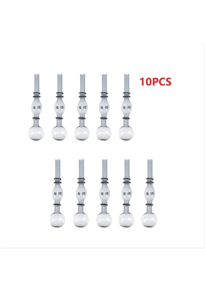 10PCS Cam Yağ Lambası Brülörleri Yüksek Borosilikat Brülörler Yağ Brülör Cam Boru Isıya Dayanıklı Cam Yağ Fener Kapağı (Yurt Dışından) fiyatları
