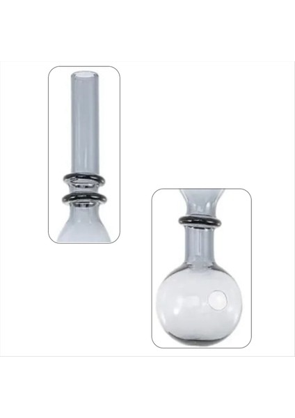 10PCS Cam Yağ Lambası Brülörleri Yüksek Borosilikat Brülörler Yağ Brülör Cam Boru Isıya Dayanıklı Cam Yağ Fener Kapağı (Yurt Dışından) indirimleri