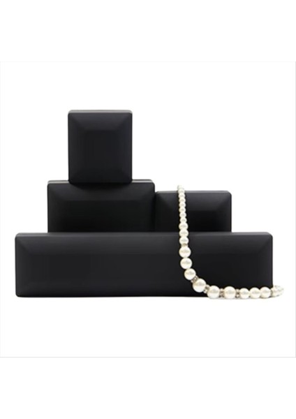 Moda LED Hafif Kolye Uzun Zincir Kutu Kolye Tutucu Evlilik Yıldızları Için Bileklik Ekran Mücevher Kutusu B B (Yurt Dışından) fiyatları