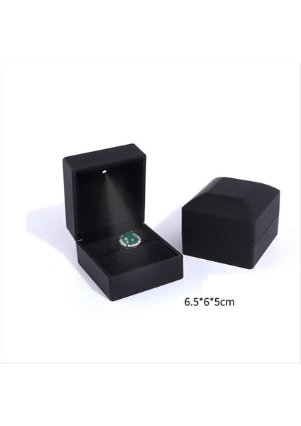 Moda LED Hafif Kolye Uzun Zincir Kutu Kolye Tutucu Evlilik Yıldızları Için Bileklik Ekran Mücevher Kutusu B B (Yurt Dışından) fırsatları